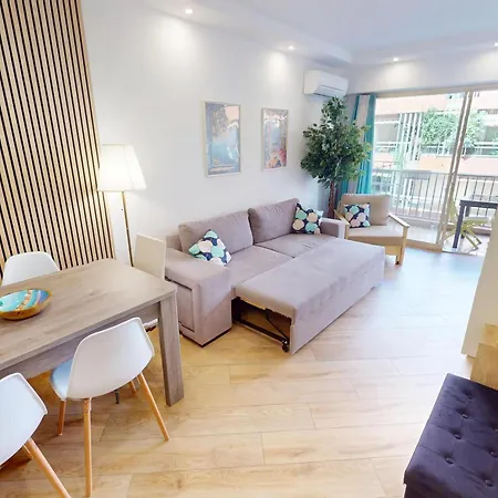 Agreable 2p Renove Au Centre Avec Terrasse - Fr-1-196-387 Апартаменты